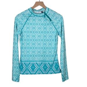 Cabana Life Rashguard Neck Zip
